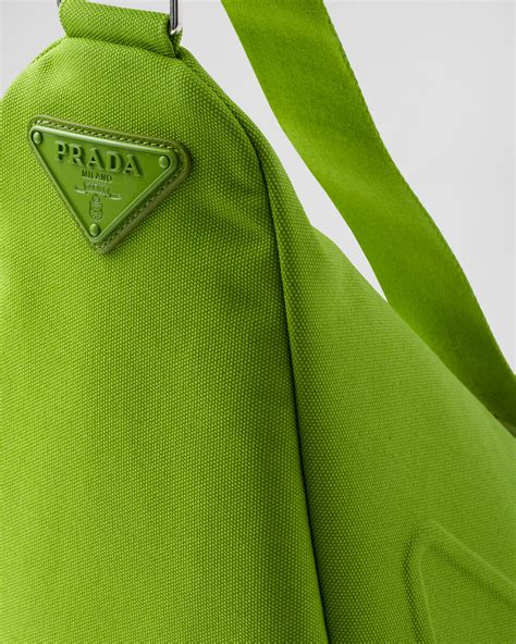 prada bag triangle green|Prada triangle bag men.